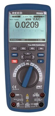 True RMS Industrial Multimeter with Bluetooth Model R5005