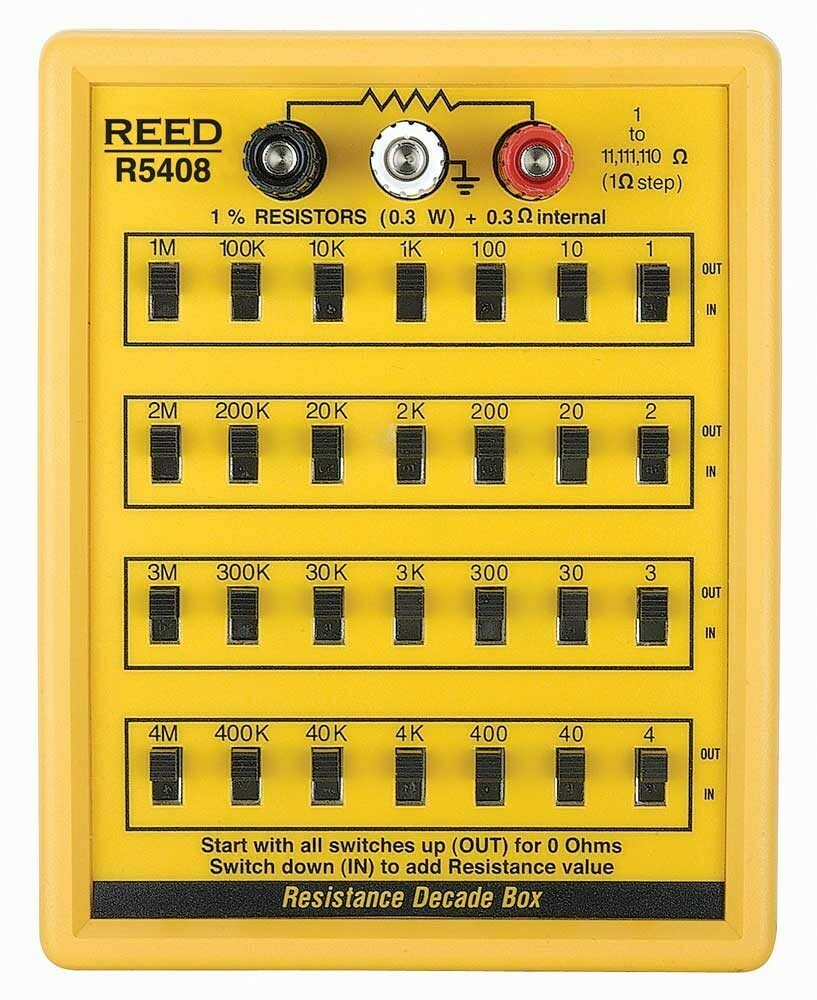 Resistance Decade Box Model R5408
