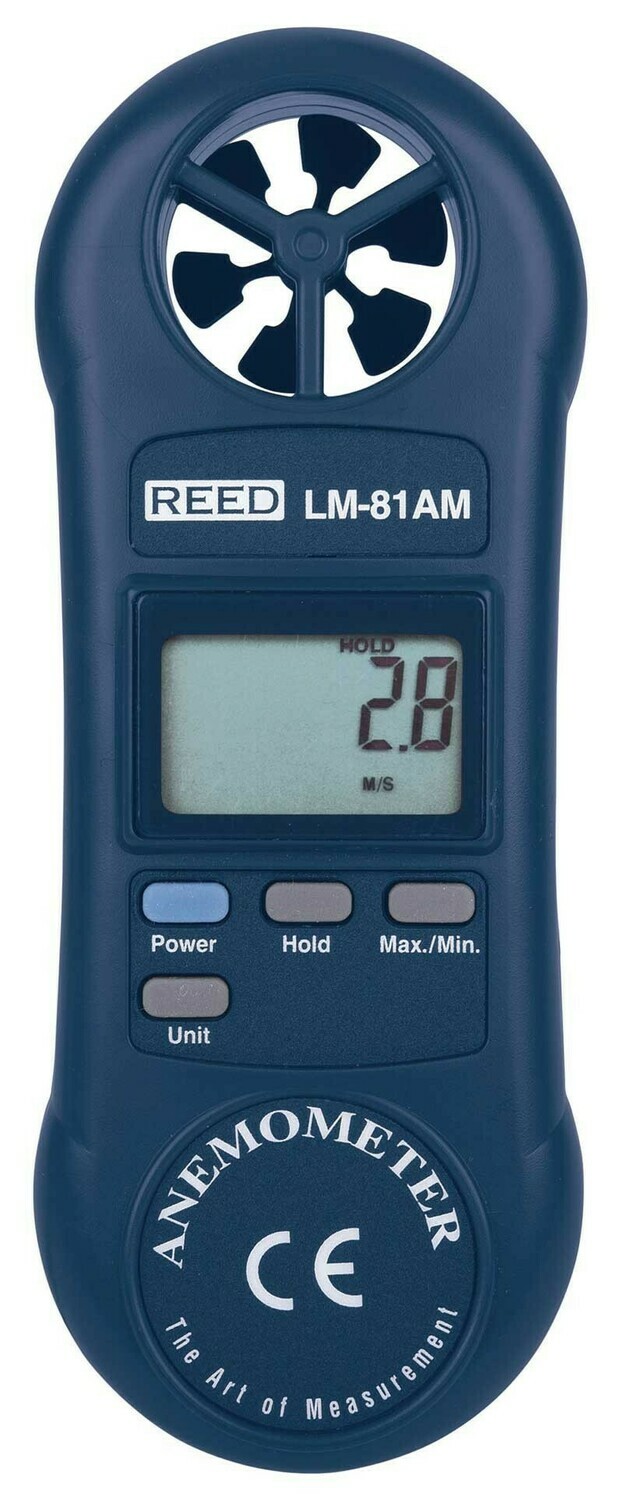 Compact Vane Anemometer Model LM-81AM