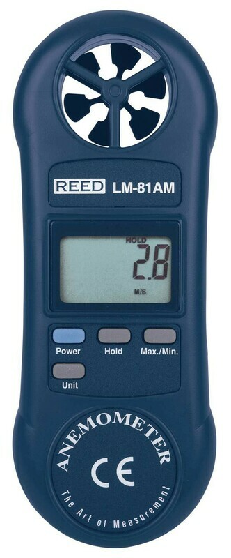Compact Vane Anemometer Model LM-81AM