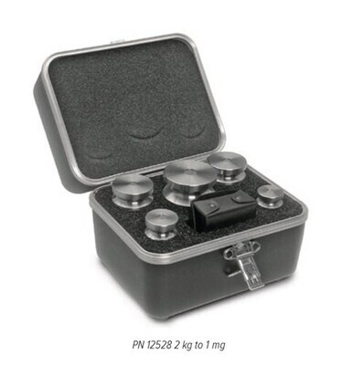 2 kg Range, Calibration Weight Set, ASTM Class 5 Model RLCW2KG