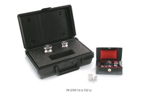1 lb Range, Calibration Weight Set, ASTM Class 5 Model RLCW1LB