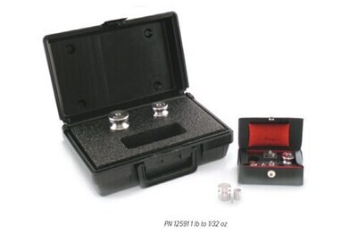 1 lb Range, Calibration Weight Set, ASTM Class 5 Model RLCW1LB