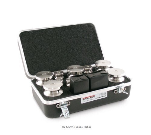 5 lb Calibration Weight Set, ASTM Class 5 Model RLCW5LB