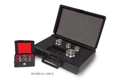 2 lb Range, Calibration Weight Set, ASTM Class 5 Model RLCW2LB