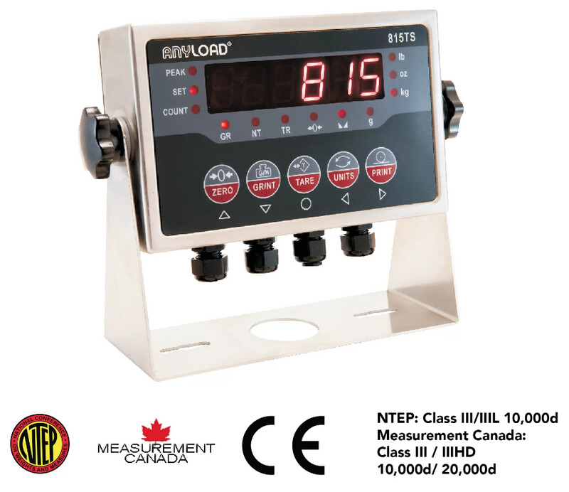 Digital Weight Indicator 815TS