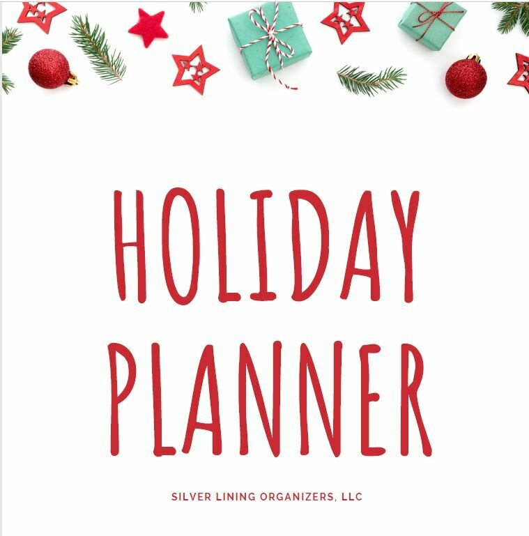 HOLIDAY PLANNER:  RED