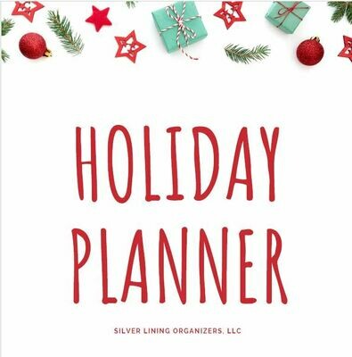 HOLIDAY PLANNER: RED