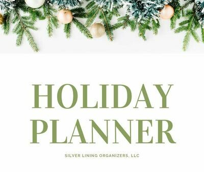 HOLIDAY PLANNER: GREEN