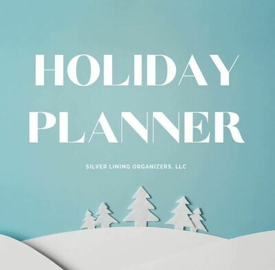HOLIDAY PLANNER: BLUE