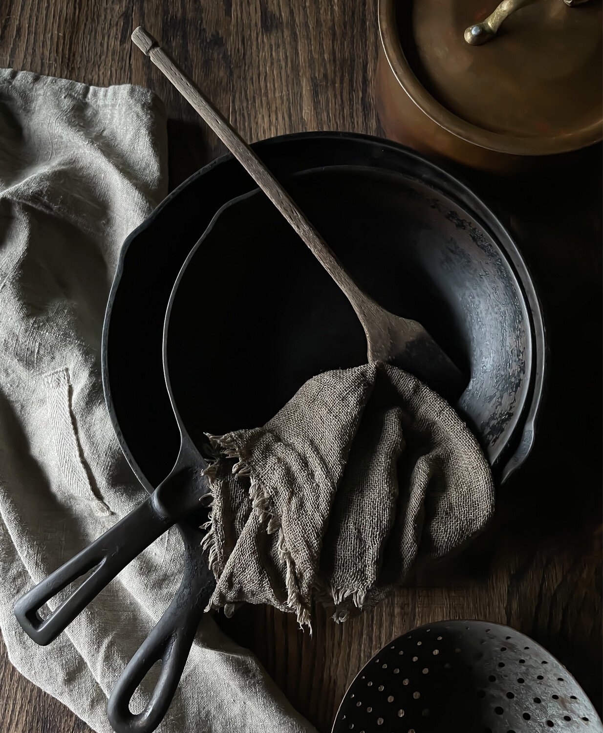 Natural Flax Linen Dishcloth