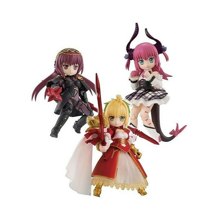 Fate Grand Order | Desktop Army (Chibi) - Vol. 2 (Reissue) | 3-Pc Figurine Set