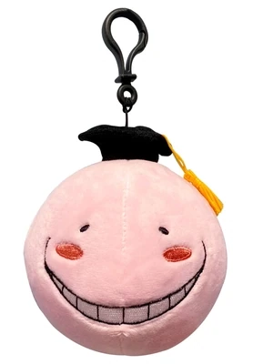 Assassination Classroom | Koro-sensei's Head (Pink) | Plush Keychain