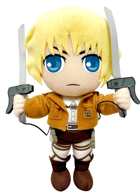 Attack On Titan | Armin Arlert - Wielding His Twin Swords | 8" Plush