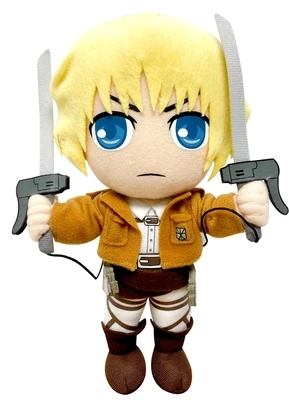 Attack On Titan | Armin Arlert - Wielding His Twin Swords | 8" Plush