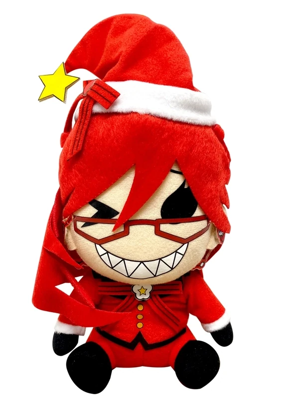 Black Butler | Grell Sutcliff (SD) - Christmas Attire | 6" Sitting Plush