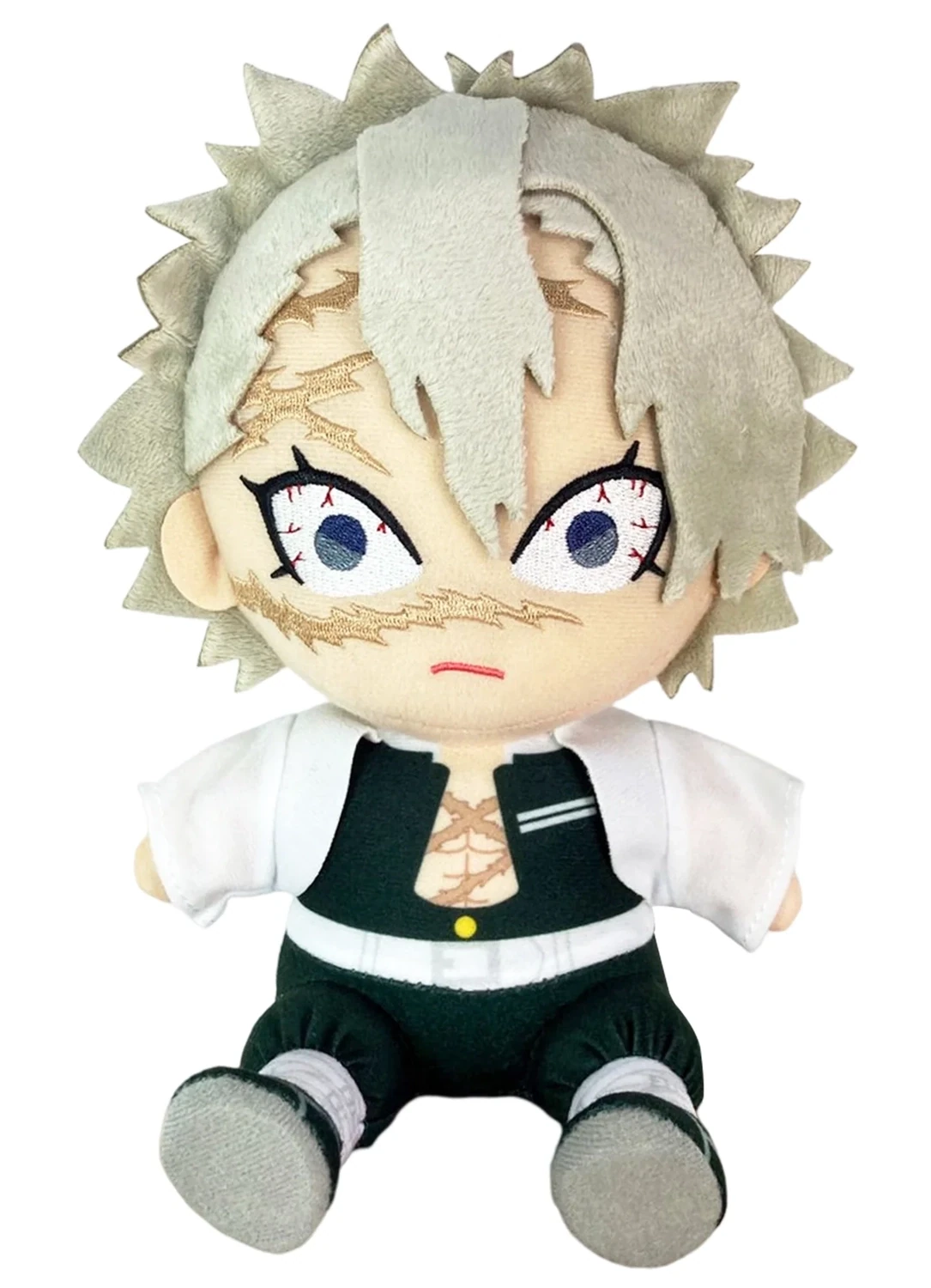 Demon Slayer | Sanemi Shinazugawa | 7'' Sitting Plush Demon Slayer | Sanemi Shinazugawa | 7'' Sitting Plush