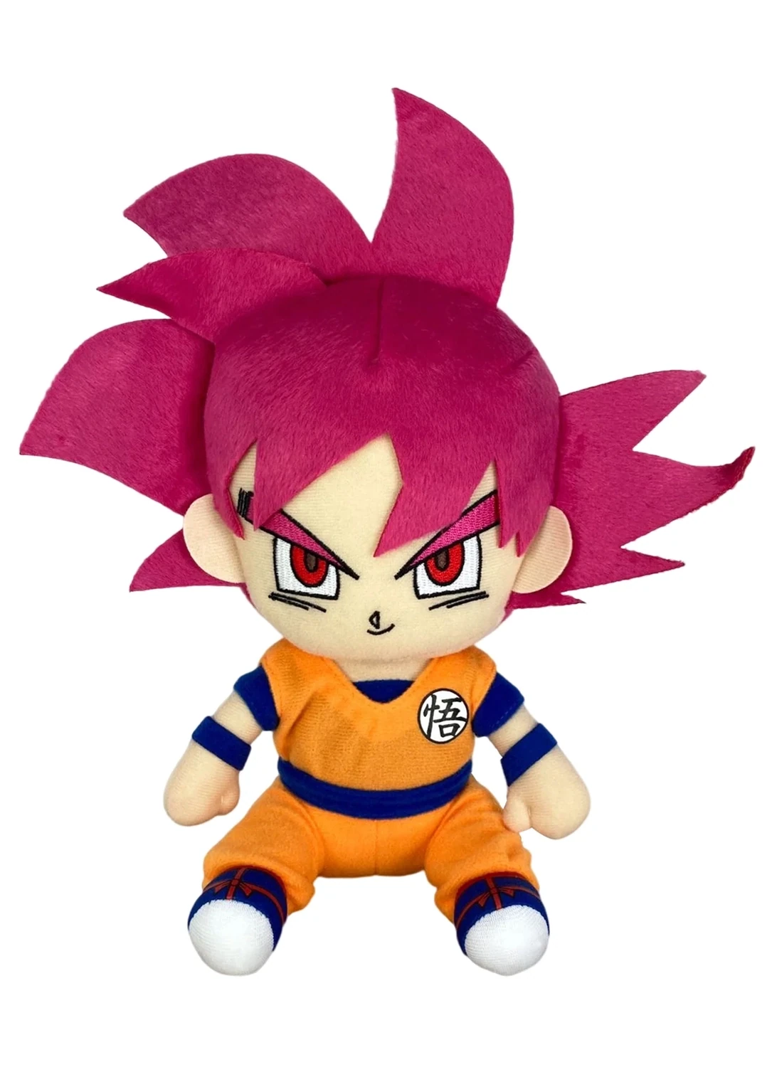 Dragon Ball Super | Goku Son (Super Saiyan Red Form) | 7'' Sitting Plush