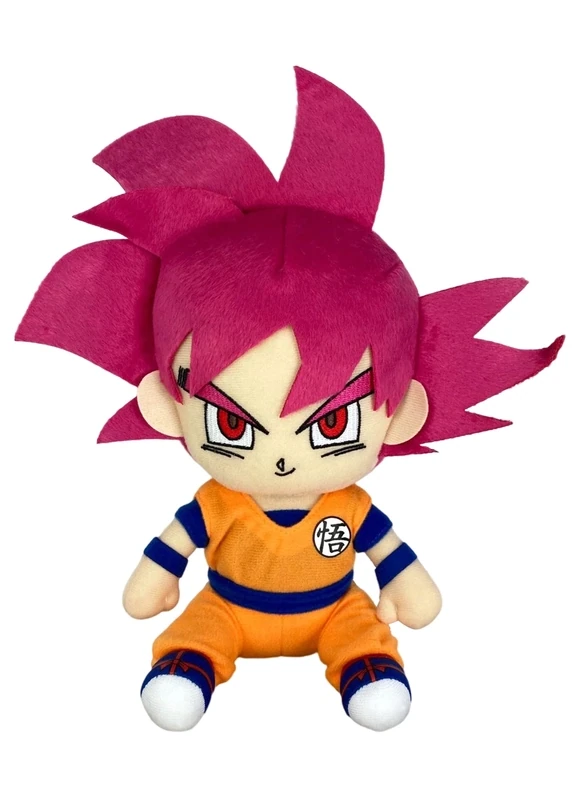 Dragon Ball Super | Goku Son (Super Saiyan Red Form) | 7" Sitting Plush