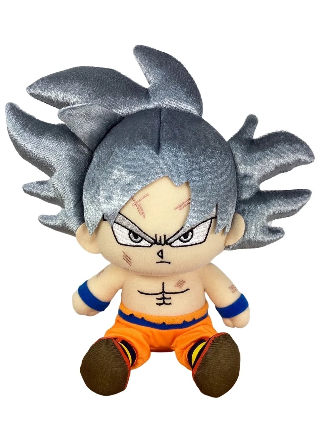 Dragon Ball Super | Goku Son (Ultra Instinct Form) | 7" Sitting Plush