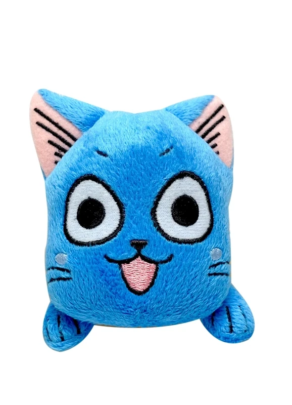 Fairy Tail | Happy - Green Backpack | 4" Prone Plush