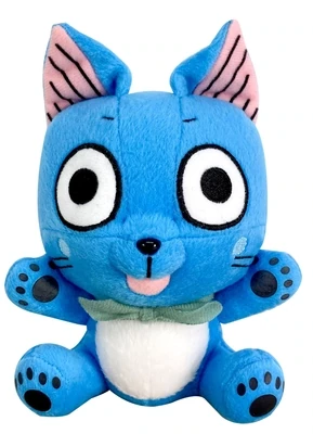 Fairy Tail | Happy - Green Backpack | 5 Fairy Tail | Happy - Green Backpack | 5" Sitting Plush
