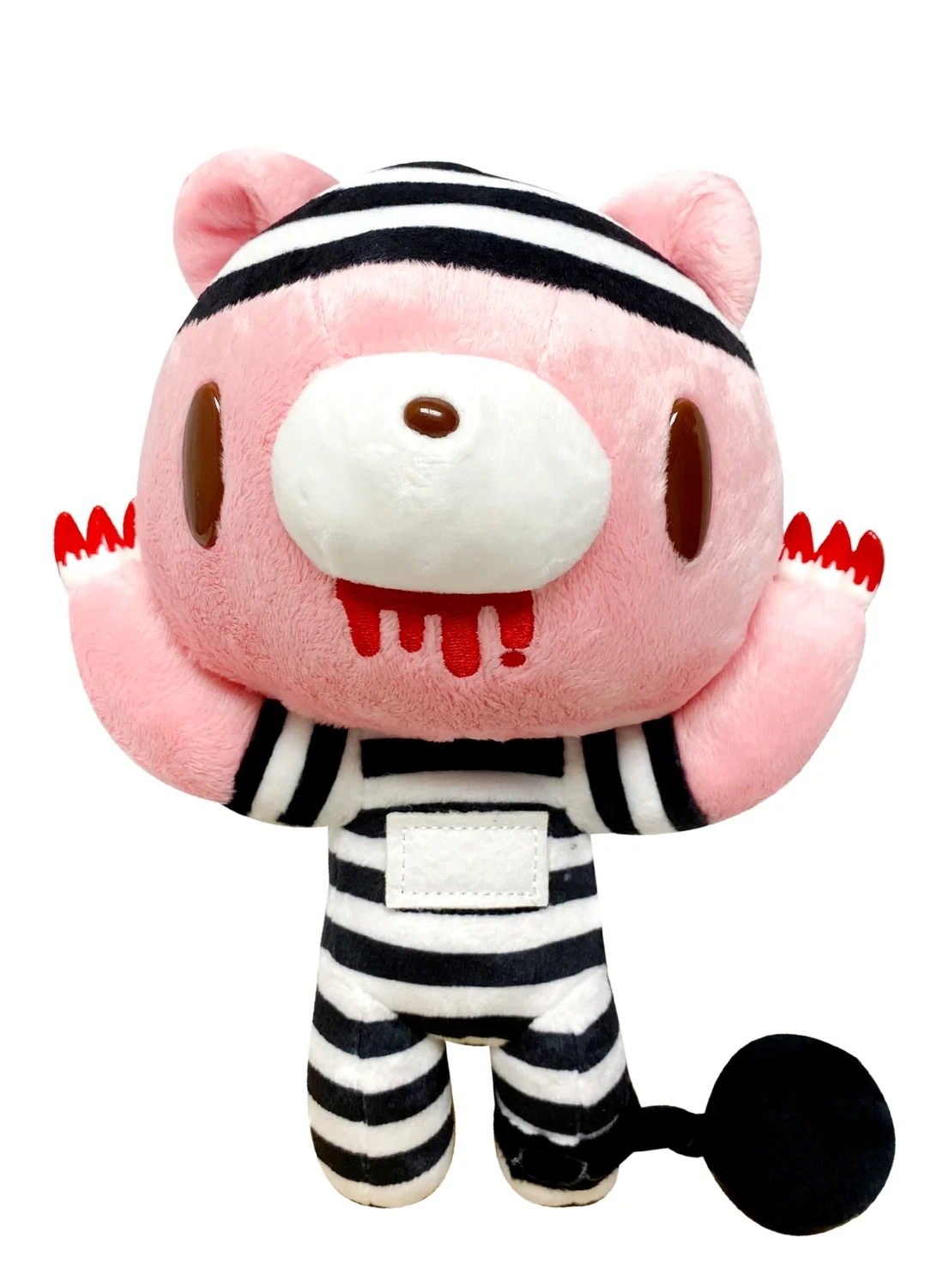 Gloomy Bear | Gloomy Bear - Convict Costume | 8'' Plush Gloomy Bear | Gloomy Bear - Convict Costume | 8'' Plush