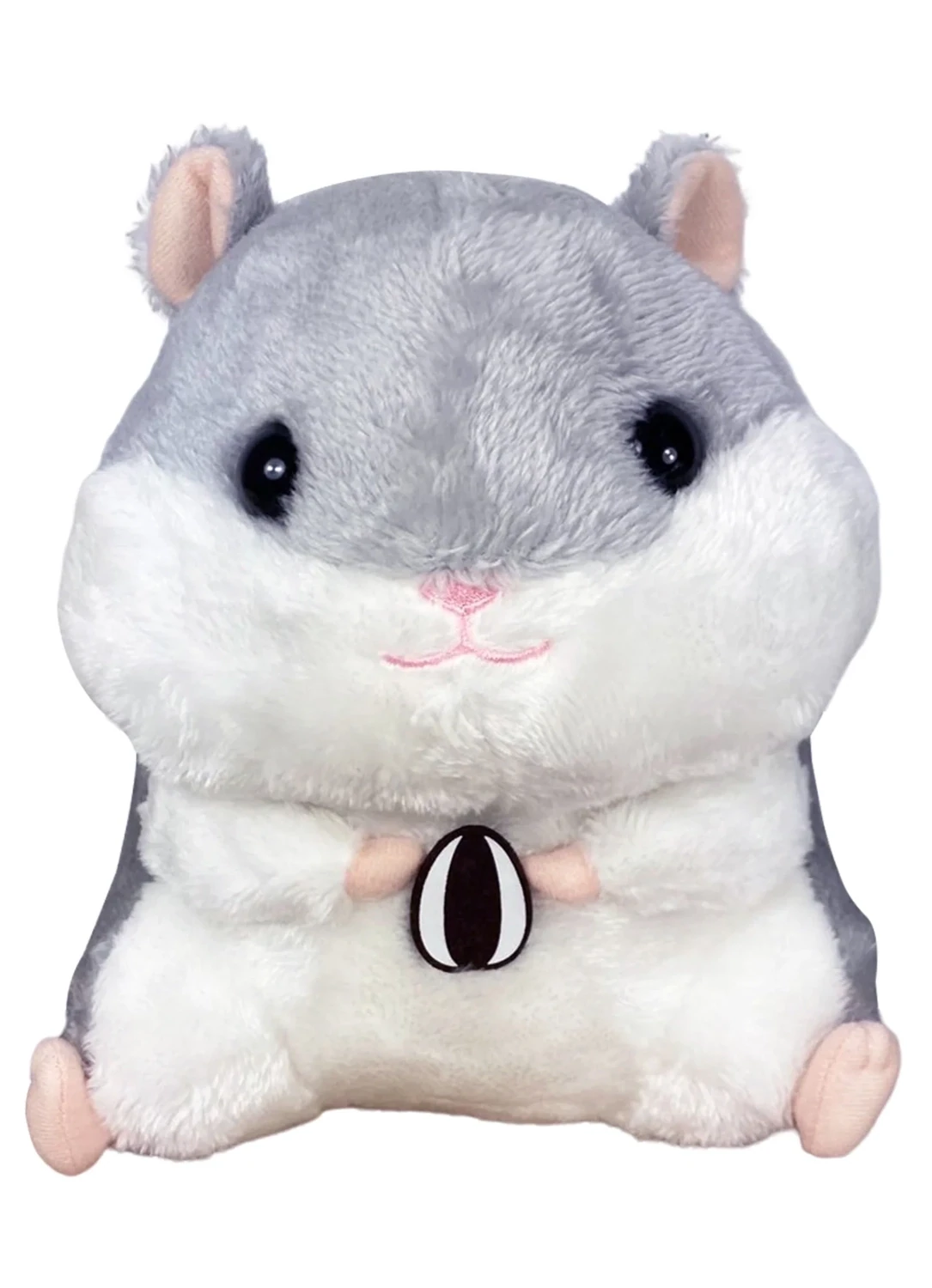 Miscellaneous | Hamster (Gray) | 8'' Sitting Plush
