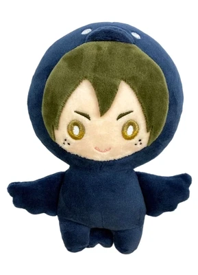 Haikyu | Tadashi Yamaguchi (Chibi) - Crow Kigurumi | 6 Haikyu | Tadashi Yamaguchi (Chibi) - Crow Kigurumi | 6" Plush