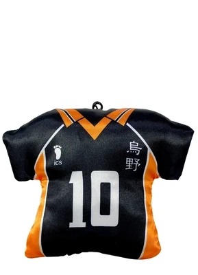 Haikyu | Shoyo's Karasuno Team Uniform - Jersey #10 | Keychain Plush Haikyu | Shoyo's Karasuno Team Uniform - Jersey #10 | Keychain Plush