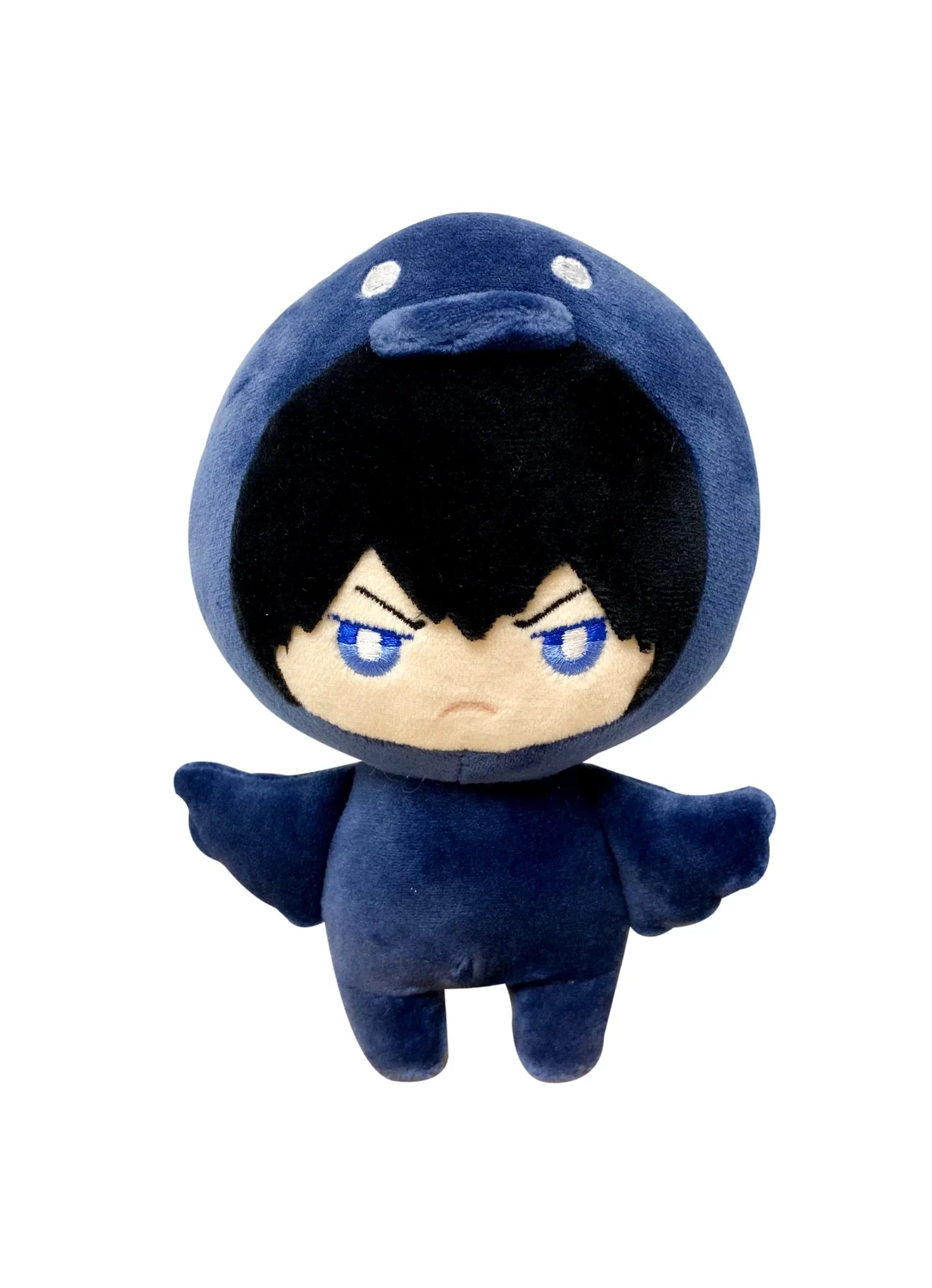 Haikyu | Tobio Kageyama (Chibi) - Crow Kigurumi | 6 Haikyu | Tobio Kageyama (Chibi) - Crow Kigurumi | 6" Plush