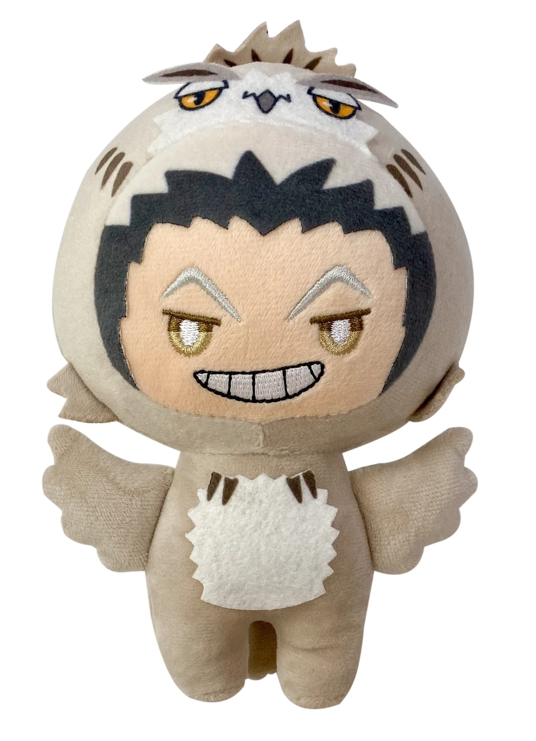 Haikyu | Kotaro Bokuto (Chibi) - Owl Kigurumi | 6 Haikyu | Kotaro Bokuto (Chibi) - Owl Kigurumi | 6" Plush