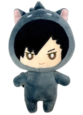 Haikyu | Tetsuro Kuroo (Chibi) - Cat Kigurumi | 6 Haikyu | Tetsuro Kuroo (Chibi) - Cat Kigurumi | 6" Plush