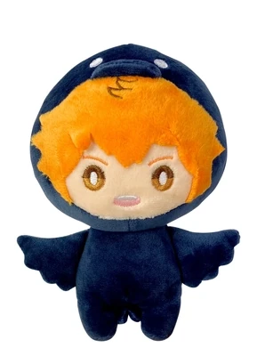 Haikyu | Shoyo Hinata (Chibi) - Crow Kigurumi | 6 Haikyu | Shoyo Hinata (Chibi) - Crow Kigurumi | 6" Plush