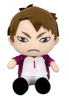 Haikyu | Wakatoshi Ushijima - Team Uniform | 6 Haikyu | Wakatoshi Ushijima - Team Uniform | 6" Sitting Plush