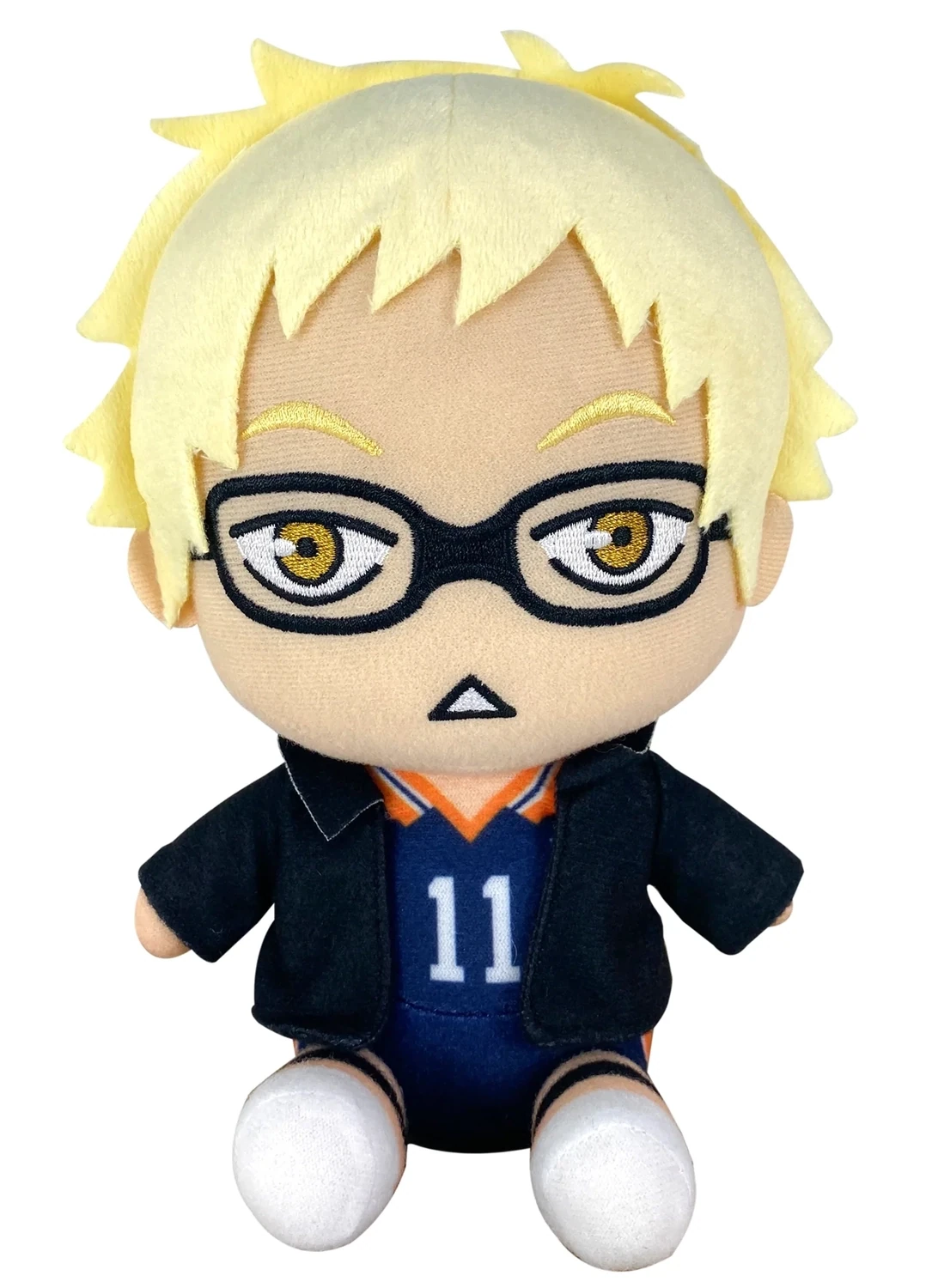 Haikyu | Kei Tsukishima - Team Uniform | 7 Haikyu | Kei Tsukishima - Team Uniform | 7" Sitting Plush