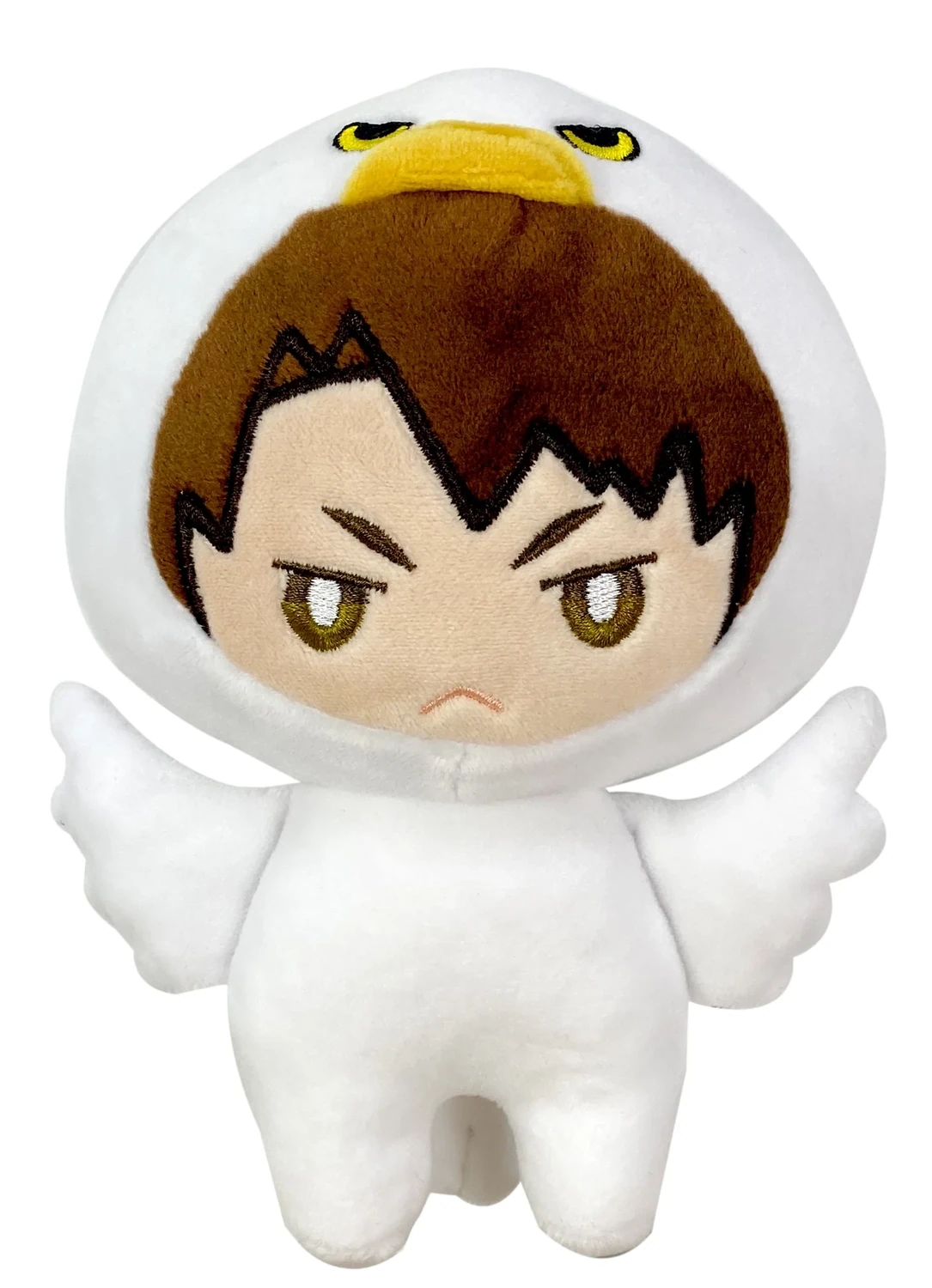 Haikyu | Wakatoshi Ushijima (Chibi) - Eagle Kigurumi | 6 Haikyu | Wakatoshi Ushijima (Chibi) - Eagle Kigurumi | 6" Plush