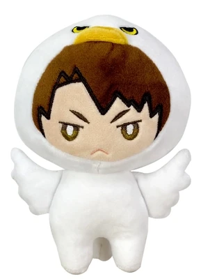 Haikyu | Wakatoshi Ushijima (Chibi) - Eagle Kigurumi | 6 Haikyu | Wakatoshi Ushijima (Chibi) - Eagle Kigurumi | 6" Plush