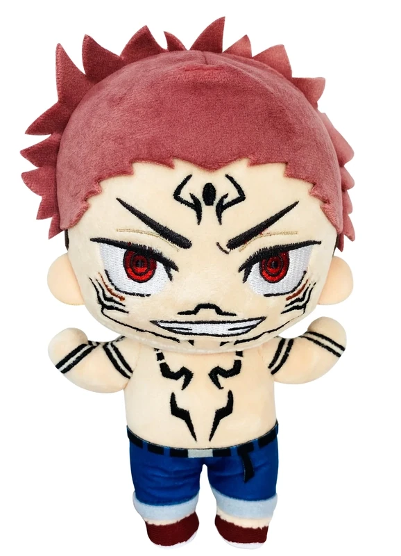 Jujutsu Kaisen | Ryomen Sukuna (Yuji Form) - Shirtless | 8" Plush