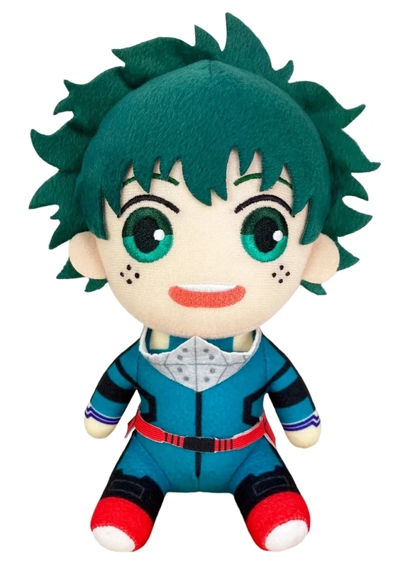 My Hero Academia | Deku/Izuku Midoriya (Chibi) - Beta Hero Suit | 7" Sitting Plush