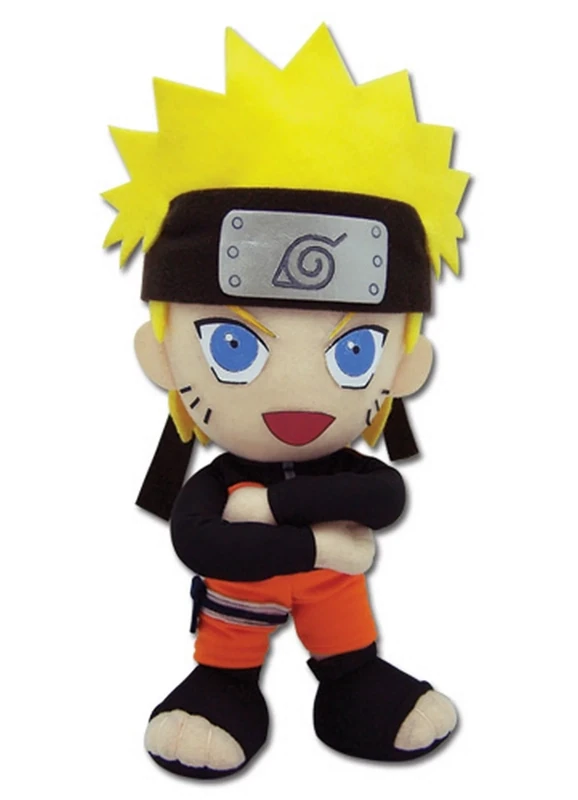 Naruto Shippuden | Naruto Uzumaki - Arms Crossed | 8" Plush