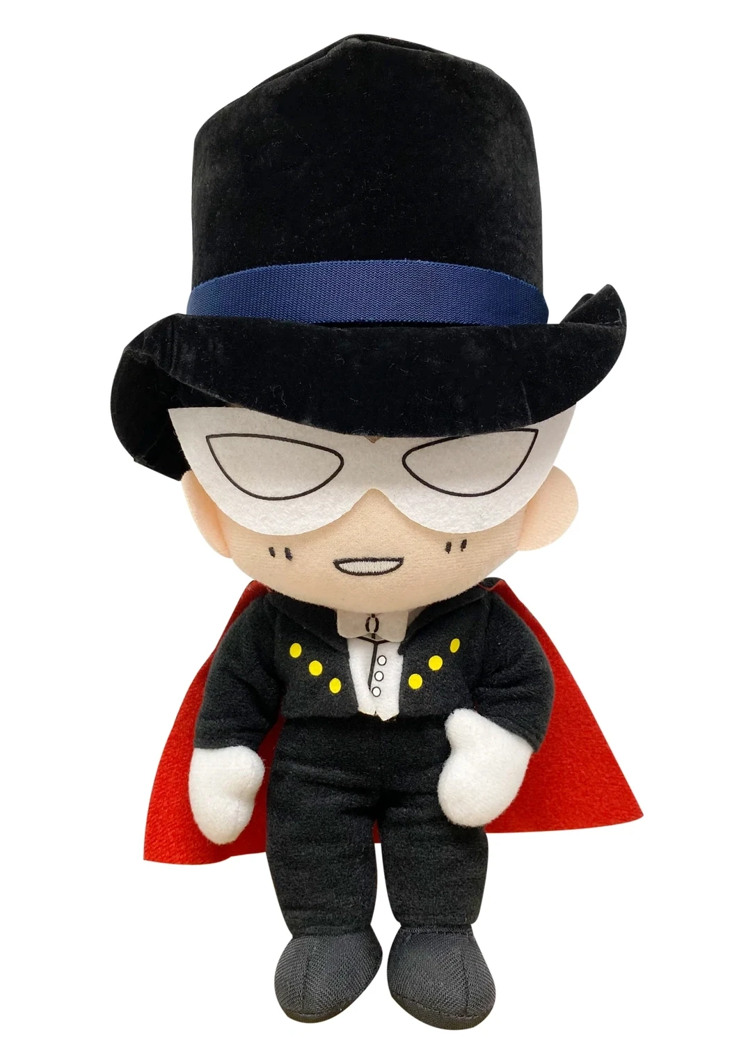 Sailor Moon | Mamoru Chiba (Tuxedo Mask Form) - Smiling | 8" Plush