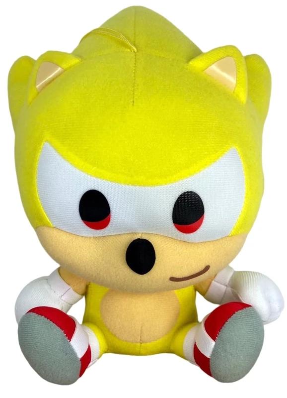 Sonic | Sonic The Hedgehog (Super Form, Chibi Style) | 7'' Sitting Plush