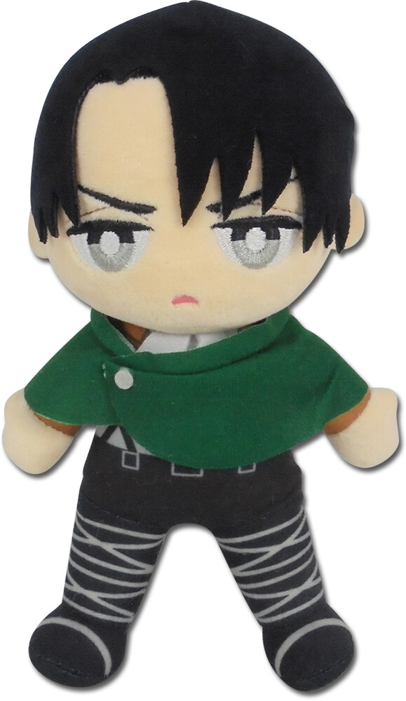 Attack On Titan | Levi Ackerman (Chibi) | 8'' Adjustable Plush
