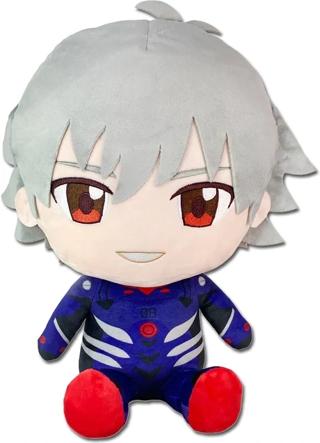 Rebuild Of Evangelion | Kaworu Nagisa - Plugsuit | 12'' Sitting Plush
