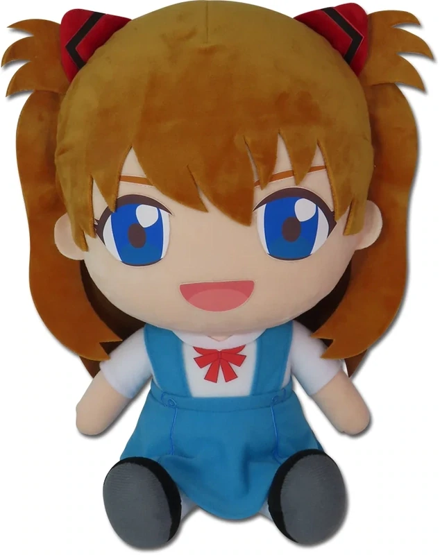 Evangelion: 3.0+1.0 | Asuka Shikinami - School Uniform | 12" Sitting Plush