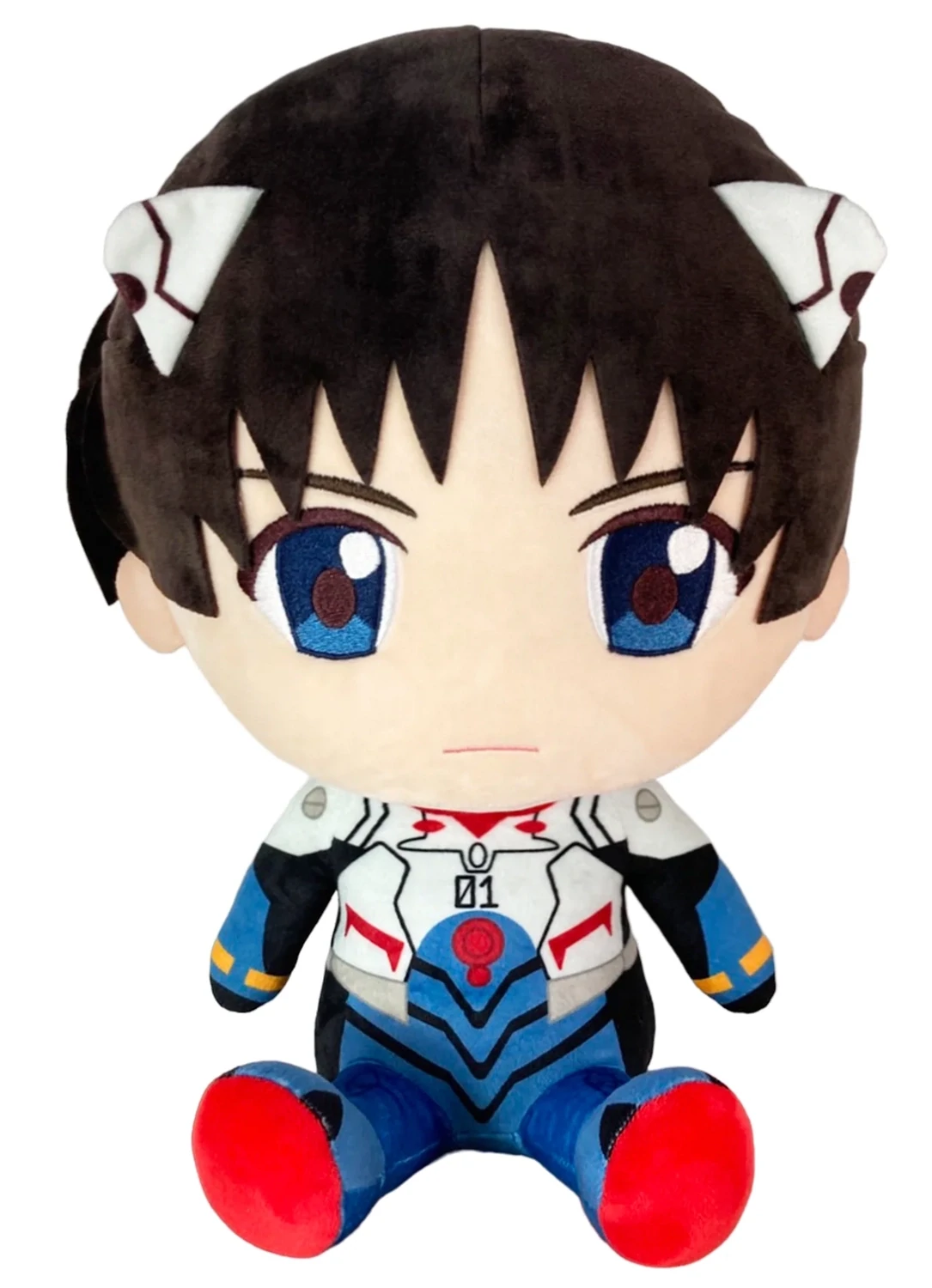 Neon Genesis Evangelion | Shinji Ikari - Plugsuit | 12" Sitting Plush