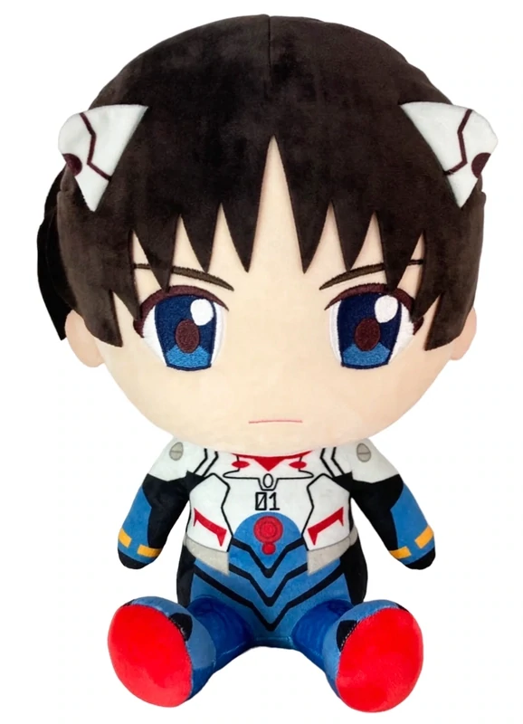 Evangelion: 3.0+1.0 | Shinji Ikari - Plugsuit | 12" Sitting Plush