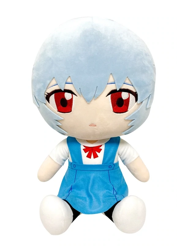 Evangelion: 3.0+1.0 | Rei Ayanami - School Uniform | 12" Sitting Plush