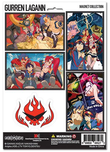 Gurren Lagann | Key Art | Magnet Set